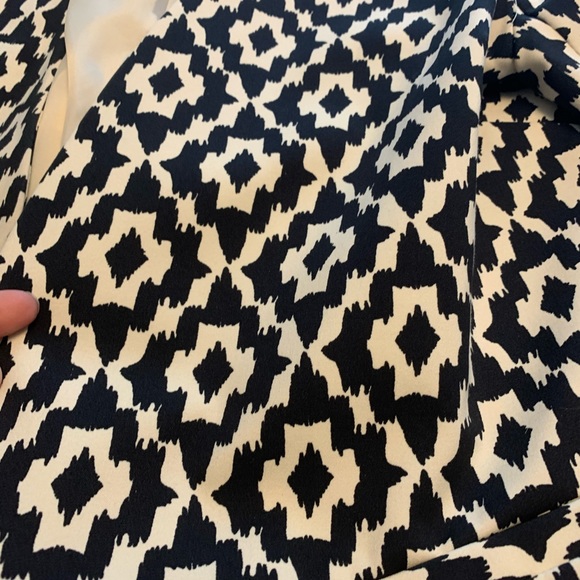 Cropped printed blazer - Picture 2 of 3